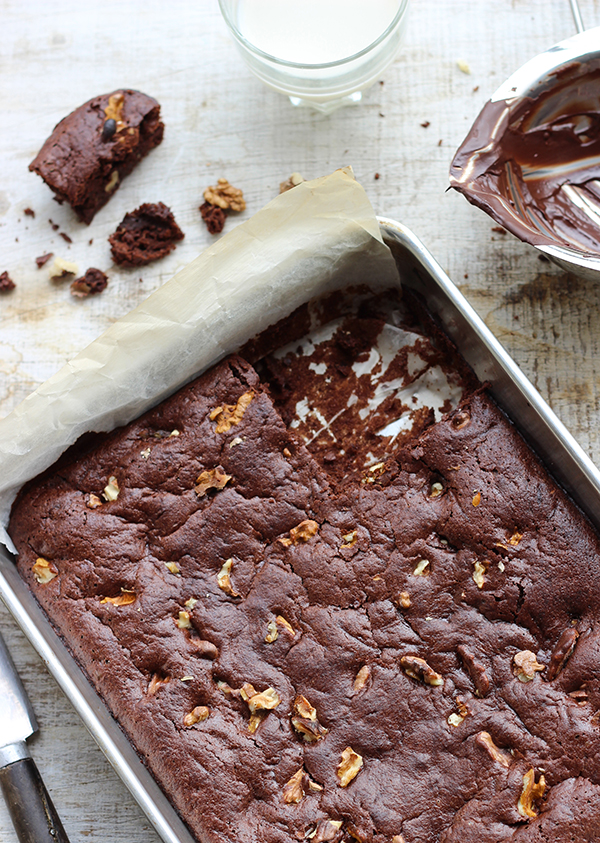 Brownie à la courgette