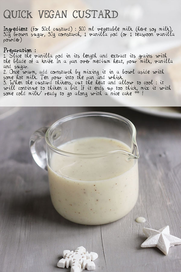 vanilla custard recipe