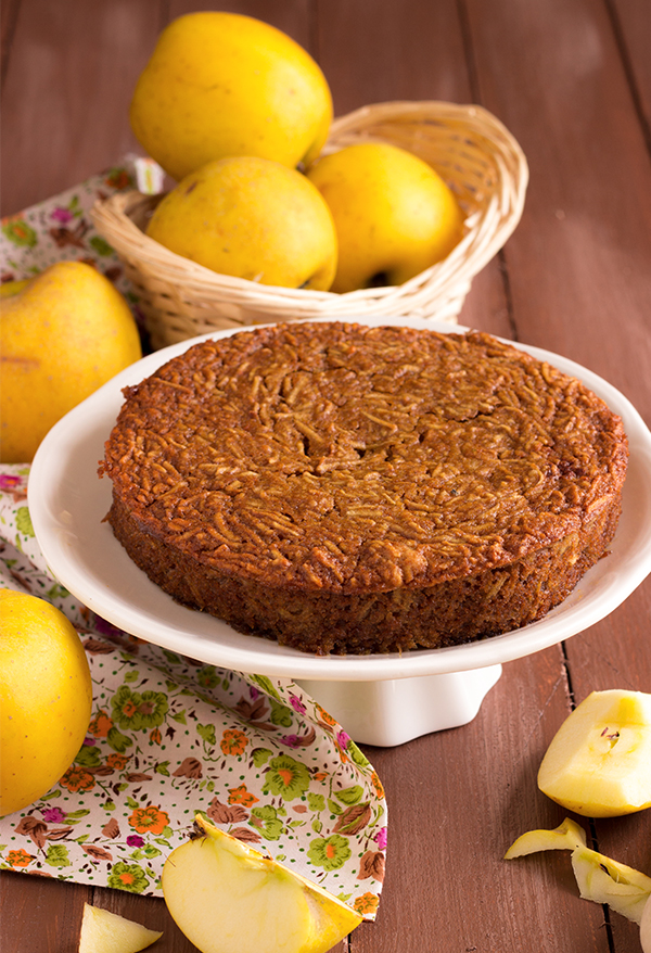 gâteau aux pommes vegan