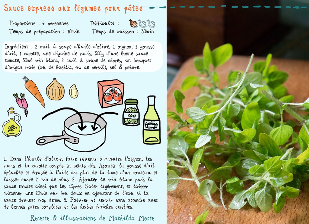 sauce pates recette