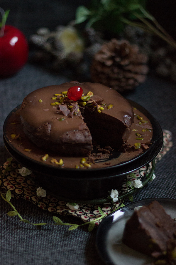 layer cake au chocolat de Lamia