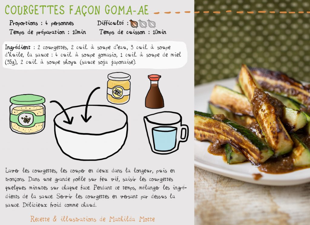 courgette goma recette