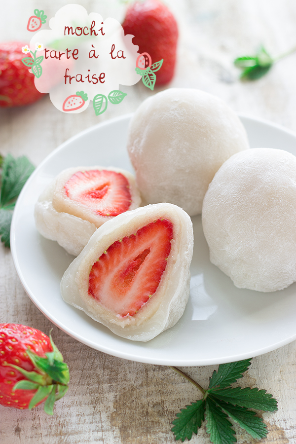 mochi fraise