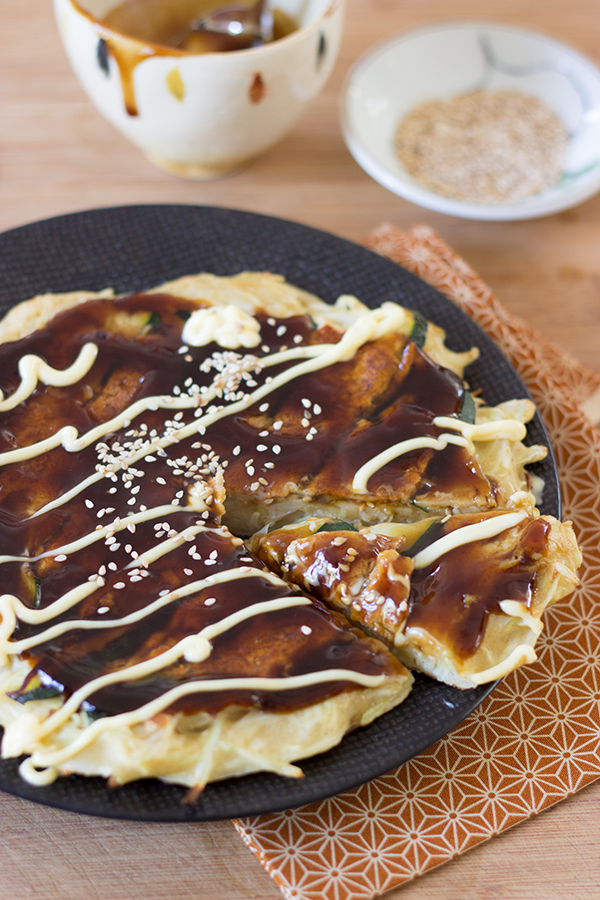 okonomiyaki pizza