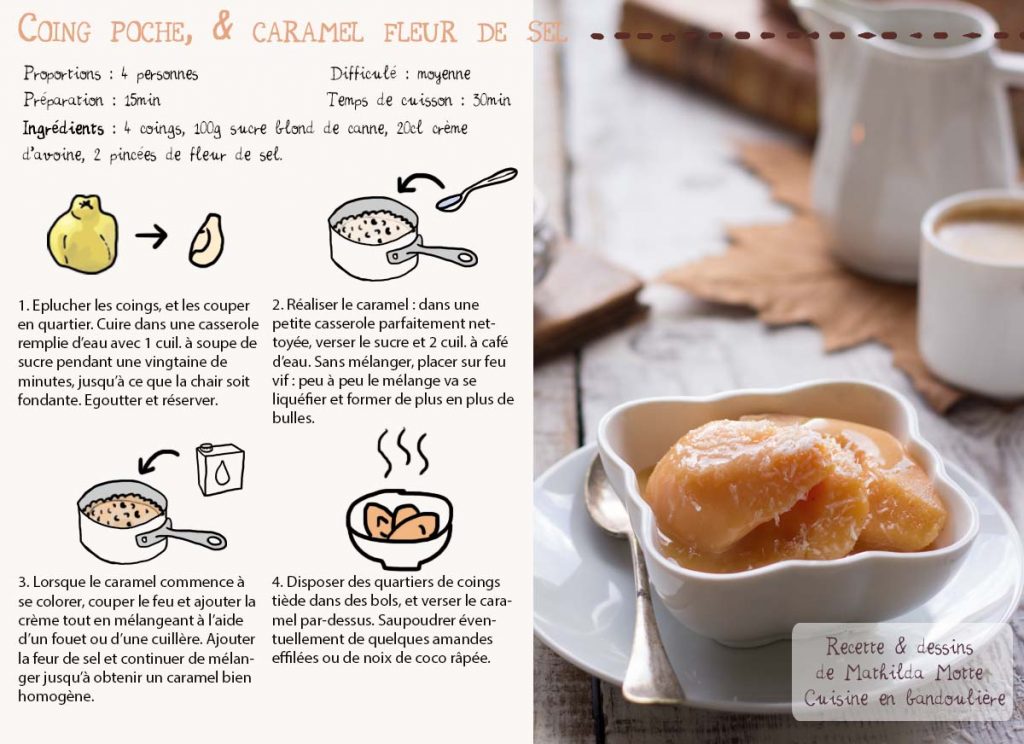 Recette de coing - Mathilda Motte